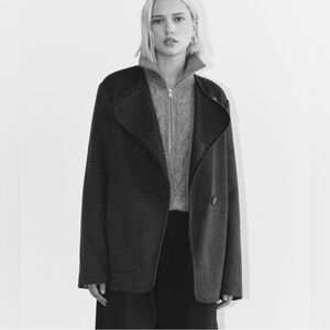 Everlane ‘The October’ Wool Oversized Coat • L